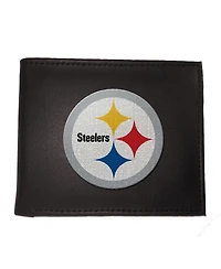 Evergreen Enterprises Pittsburgh Steelers Synthetic Leather Embroidered Bifold Wallet