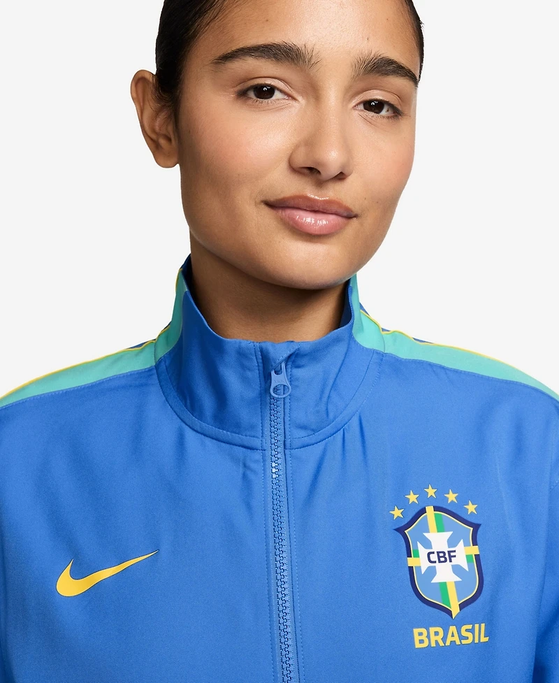 Nike Women's Blue/Green Brazil National Team 2026 Strike Dri-fit Tracksuit