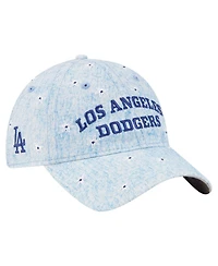 New Era Women's Light Blue Los Angeles Dodgers Daisy All Over 9TWENTY Adjustable Hat
