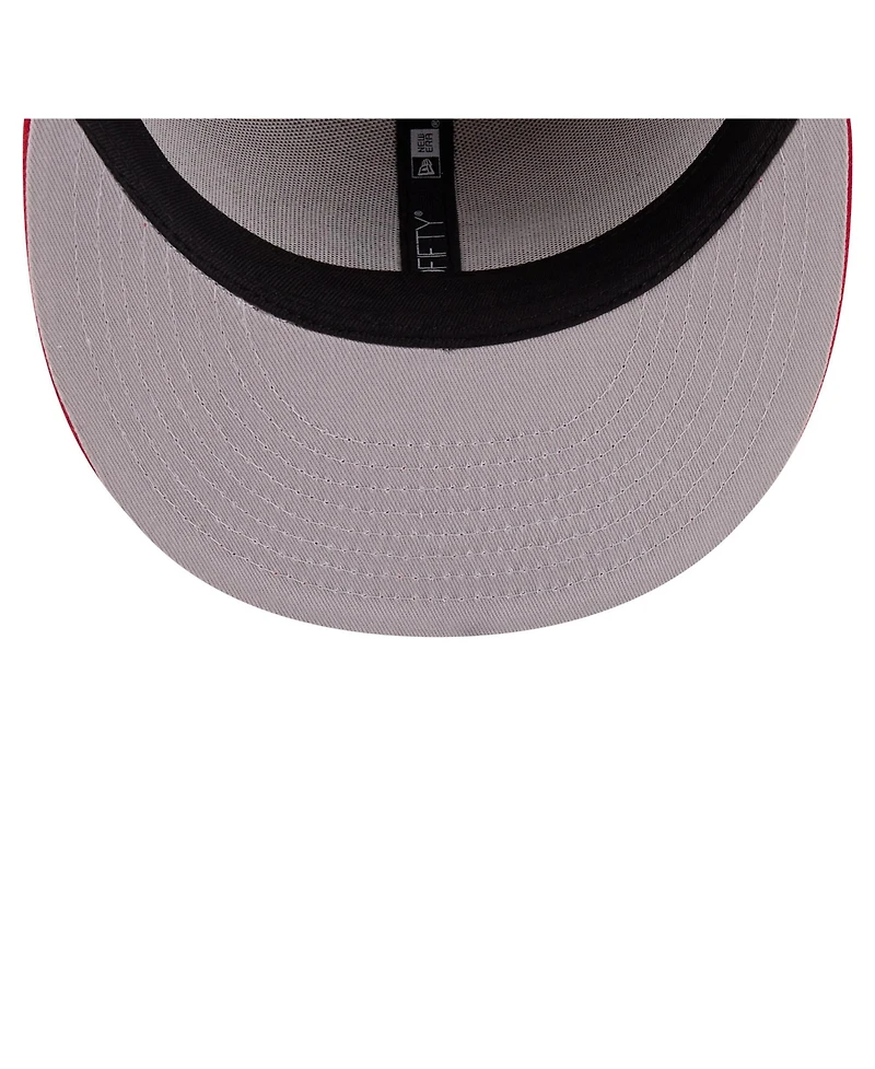 New Era Men's Khaki/Red Washington Nationals Ice Cream 9FIFTY Snapback Hat
