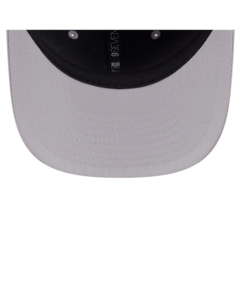 New Era Men's Gray Boston Red Sox Laser Perforated 9SEVENTY Adjustable Hat