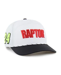 '47 Brand Men's White William Byron Driver Hitch Rope brr° Adjustable Hat