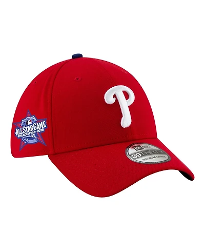 New Era Men's Red Philadelphia Phillies 2026 All-Star Game Player Replica 39THIRTY Flex Hat