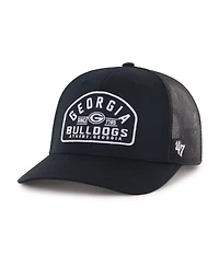 '47 Brand Men's Black Georgia Bulldogs Leland Trucker Adjustable Hat