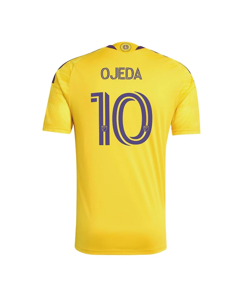 Adidas Men's Martin Ojeda Yellow Orlando City Sc 2026 Sunken Treasure Kit Replica Jersey