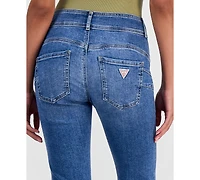Guess Women's Shape Up Mid-Rise Bootcut Slim-Fit Jeans