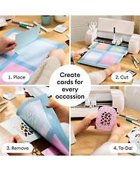 cricut Maker 4 Craft Cutting Machine with Ultimate Card Making Bundle