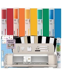 Cricut Maker 4 Smart Cutting Machine with Rainbow Smart Vinyl Bundle