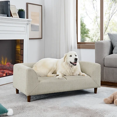 Zeny Belle Mid-Century Pet Sofa: A Stylish Retreat for Large Breeds