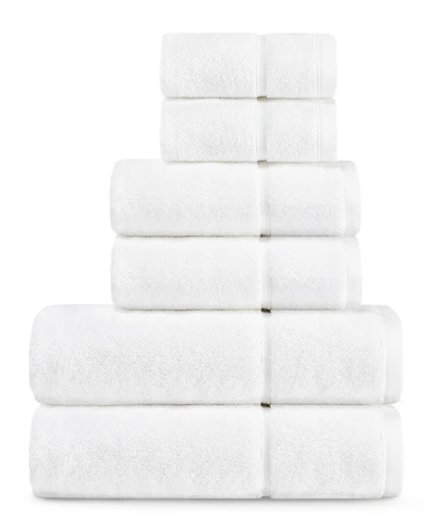 Vera Wang Modern Lux Cotton Terry 6-Piece Towel Set