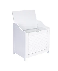 Household Essentials Single-Load Cabinet Hamper Seat