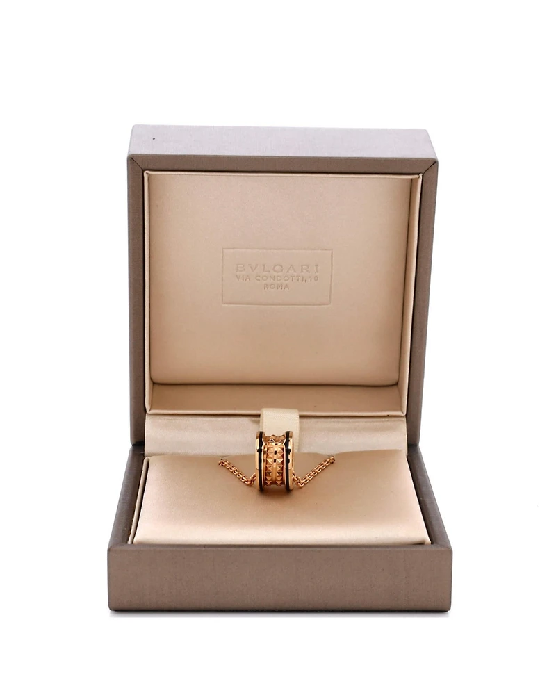 Pre-Owned Bvlgari B.Zero 1 Rock Round Pendant Necklace