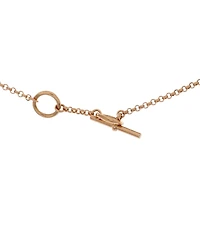 Pre-Owned HERMES Gambade H Pendant Necklace