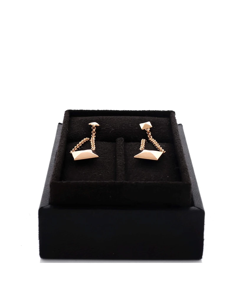 Pre-Owned HERMES Clou D'H Drop Earrings