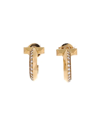 Pre-Owned Tiffany & Co T1 Hoop Earrings