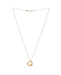 Pre-Owned Tiffany & Co Elsa Peretti Open Heart Pendant Necklace