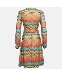 Pre-Owned Missoni Women's Zig Zag Knit Mini Dress