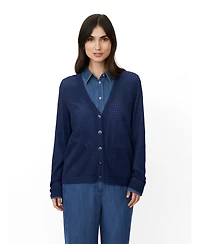 Masai Copenhagen Women's MaLarkena Open Knit Cardigan
