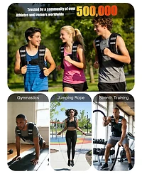 Aofar Weighted Vest Adjustable Running Workout Jogging Walking