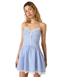Steve Madden Women's Miette Sweetheart Neck Dress