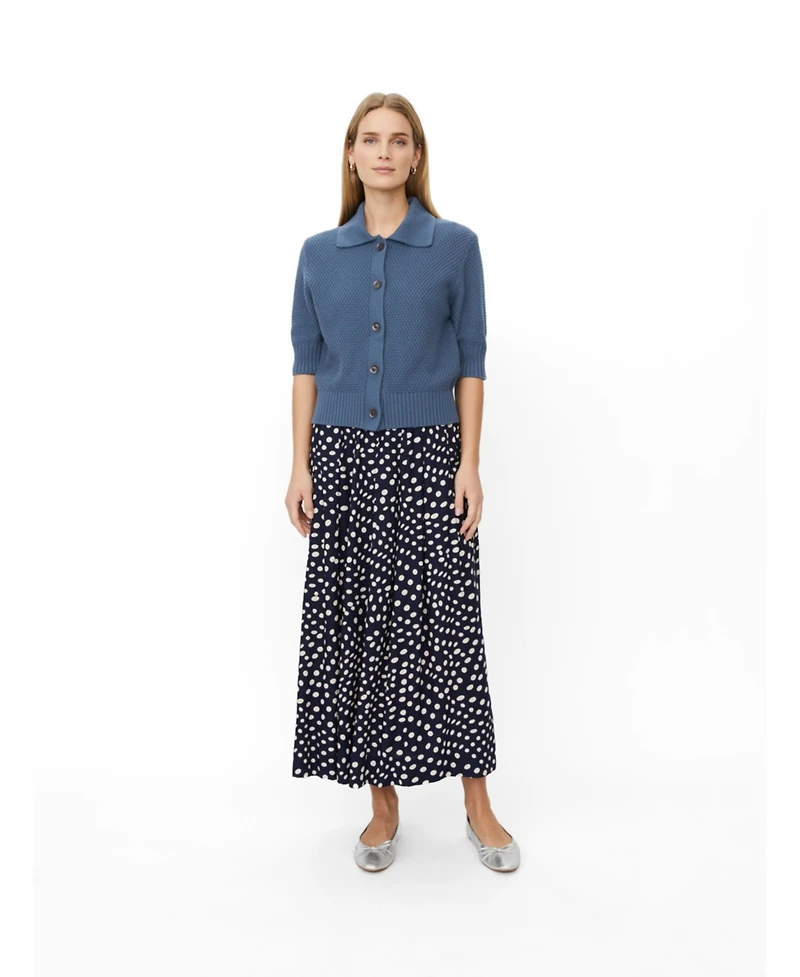 Masai Copenhagen Women's MaLiva Cropped Short Sleeve Cardigan