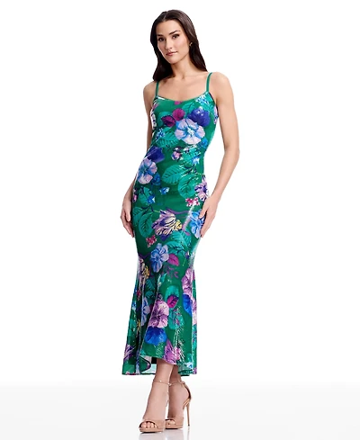Dress the Population Women's Susan Scoop Neck Sheath