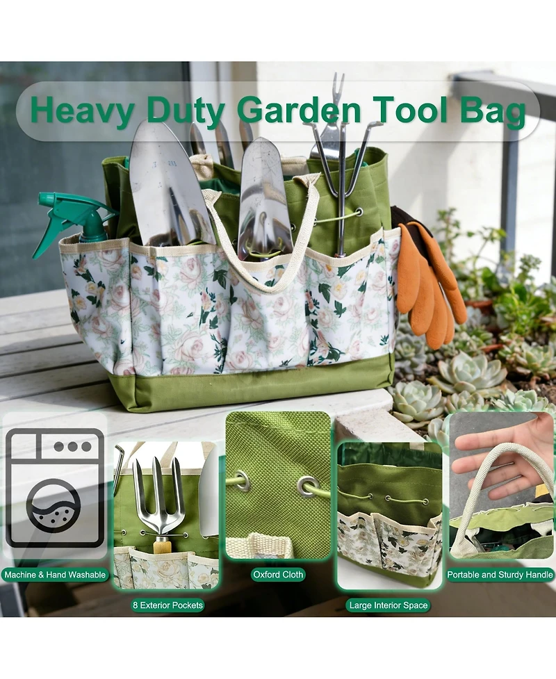 Xdovet Stainless Steel Gardening Tool Set
