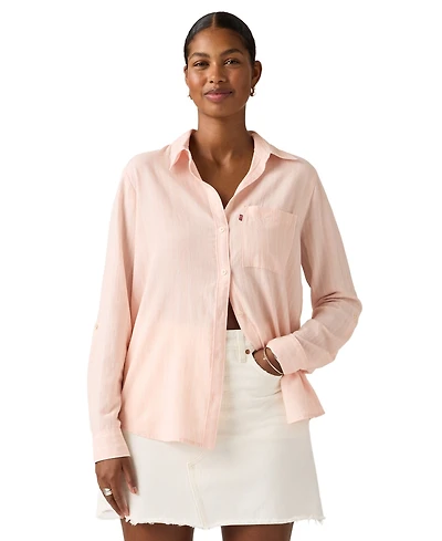 Levi's Women's Darlene Collared Button-Front Shirt