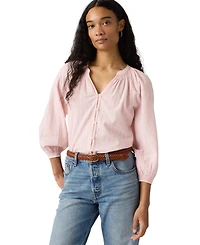 Levi's Juniors' Phoebe V-Neck Blouse