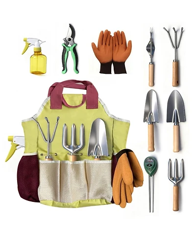 Xdovet Gardening Tool Set Stainless Steel Storage Bag Gift