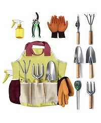 Xdovet Gardening Tool Set Stainless Steel Storage Bag Gift