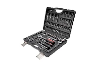 Xdovet Socket Ratchet Wrench Set 1/2inch 1/4inch Metric Deep Shallow Universal Joint Automotive Kit