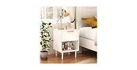 Lucky One 22.8" Width Nightstand with Drawer and Shelf