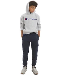 Champion Boys' 8-20 Signature Logo Pullover Hoodie