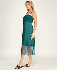 Row A Juniors' Sleeveless Midi Dress
