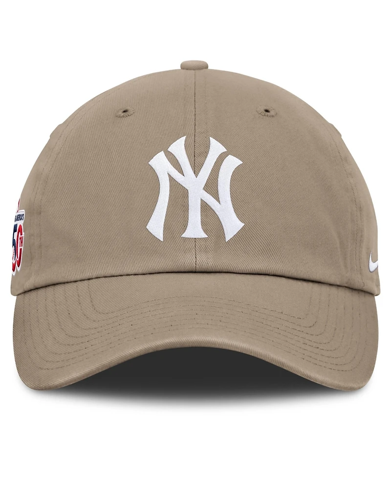 Nike Men's Khaki New York Yankees Celebrating America's 250th Club Adjustable Hat
