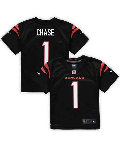 Nike Preschool Ja'Marr Chase Black Cincinnati Bengals Game Jersey
