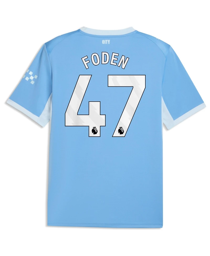 Puma Men's Phil Foden Light Blue Manchester City 2026/27 Home Replica Jersey