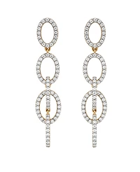 Wrapped in Love Diamond Oval Link Earrings (1 ct. t.w.) in 14k Yellow Gold