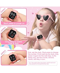 Gnuadz Play Purse Wallet Phone Makeups Girl Gifts 3-6 Year Old
