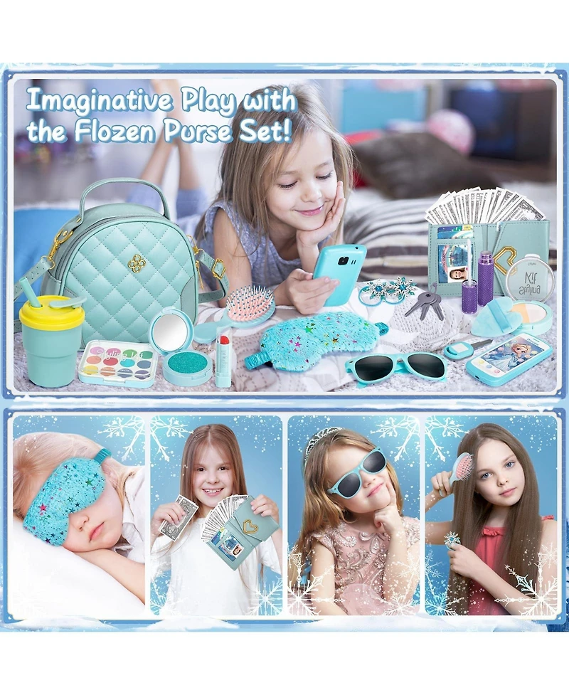 Gnuadz 1 Play Purse Gift Set Makeup Accessories Girls Birthday Toy