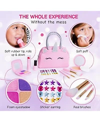 Gnuadz Pretend Makeup Kit Purse Phone Princess Gift Kids
