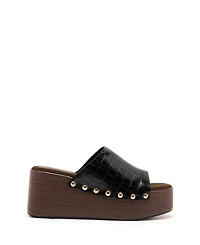 Therapy Australia Women's Round Toe Imani Platform Clog