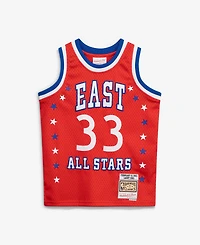 Mitchell & Ness Big Boys and Girls Larry Bird Red 1983 Nba All-Star Game Hardwood Classics Swingman Jersey