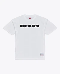 Mitchell & Ness Men's White Chicago Bears Monochrome T-Shirt