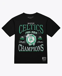 Mitchell & Ness Men's Black Boston Celtics s Era T-Shirt