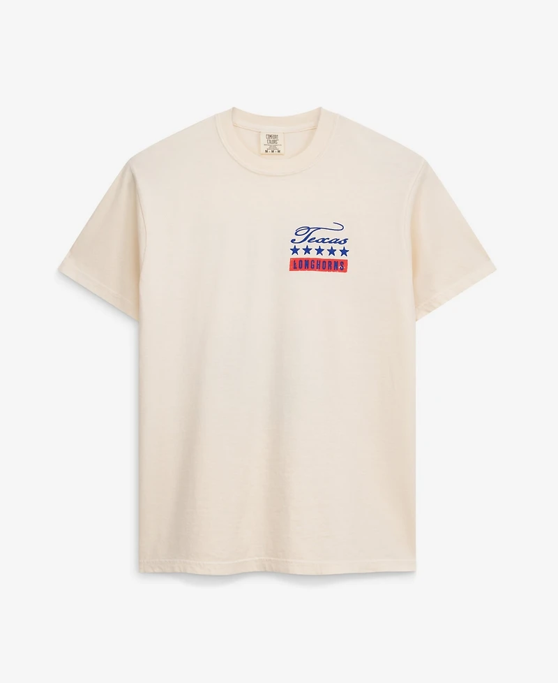 Image One Men's Cream Texas Longhorns Uncle Sam Mascot T-Shirt