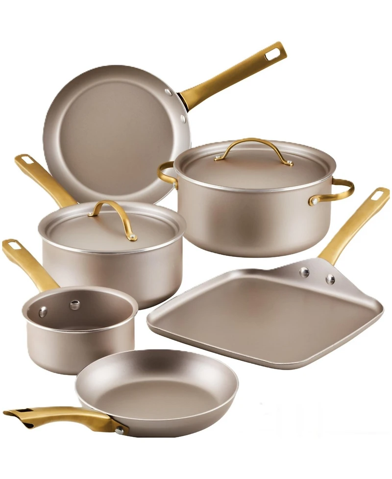Farberware Radiant Aluminum 12-Piece Cookware Set