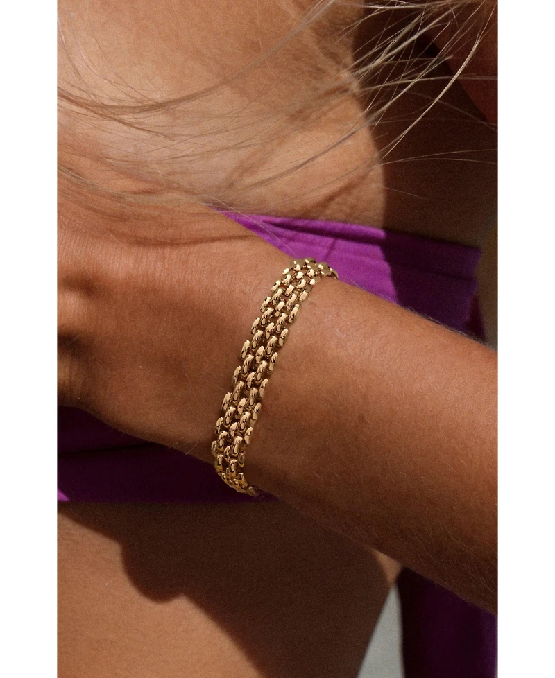 Retro Chic Rome Chain Large Bracelet