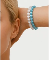 seree Manifest Collection Attraction Cat's Eye Beaded Bracelet